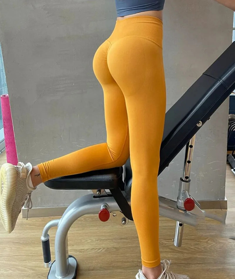 Women High Waist Seamless Leggings