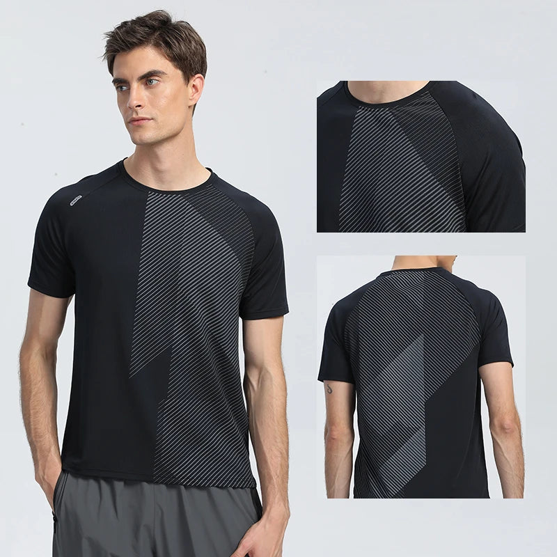 Men Quick Dry Running Tee