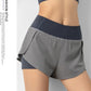 Women Double Layer Shorts