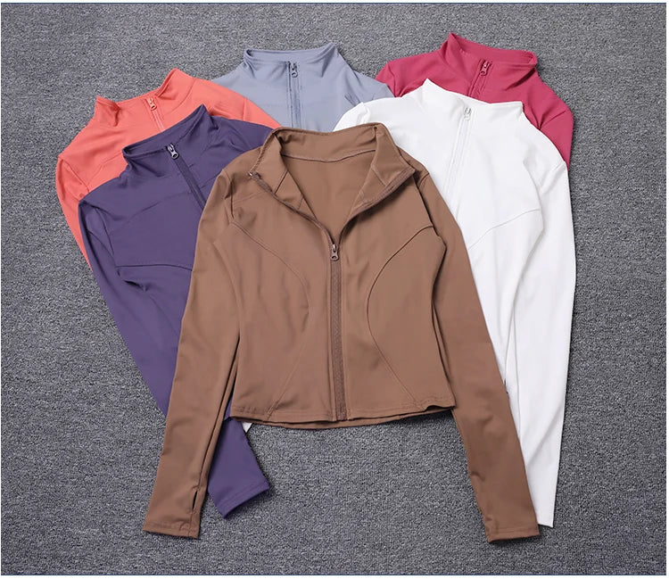 Women Training Sport Jacket