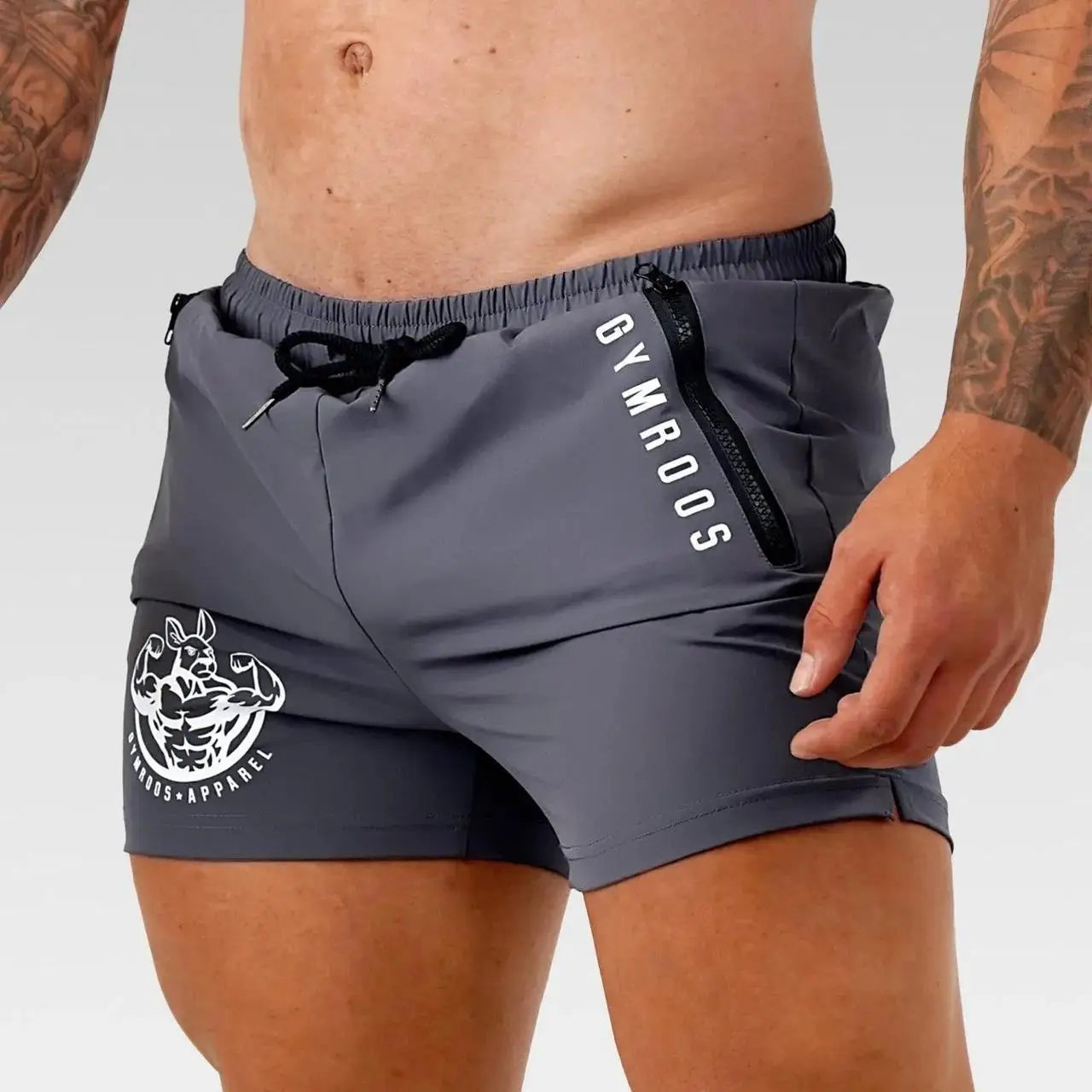 Men Gym Workout Shorts