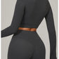 Women Long Sleeve Yoga Shirt