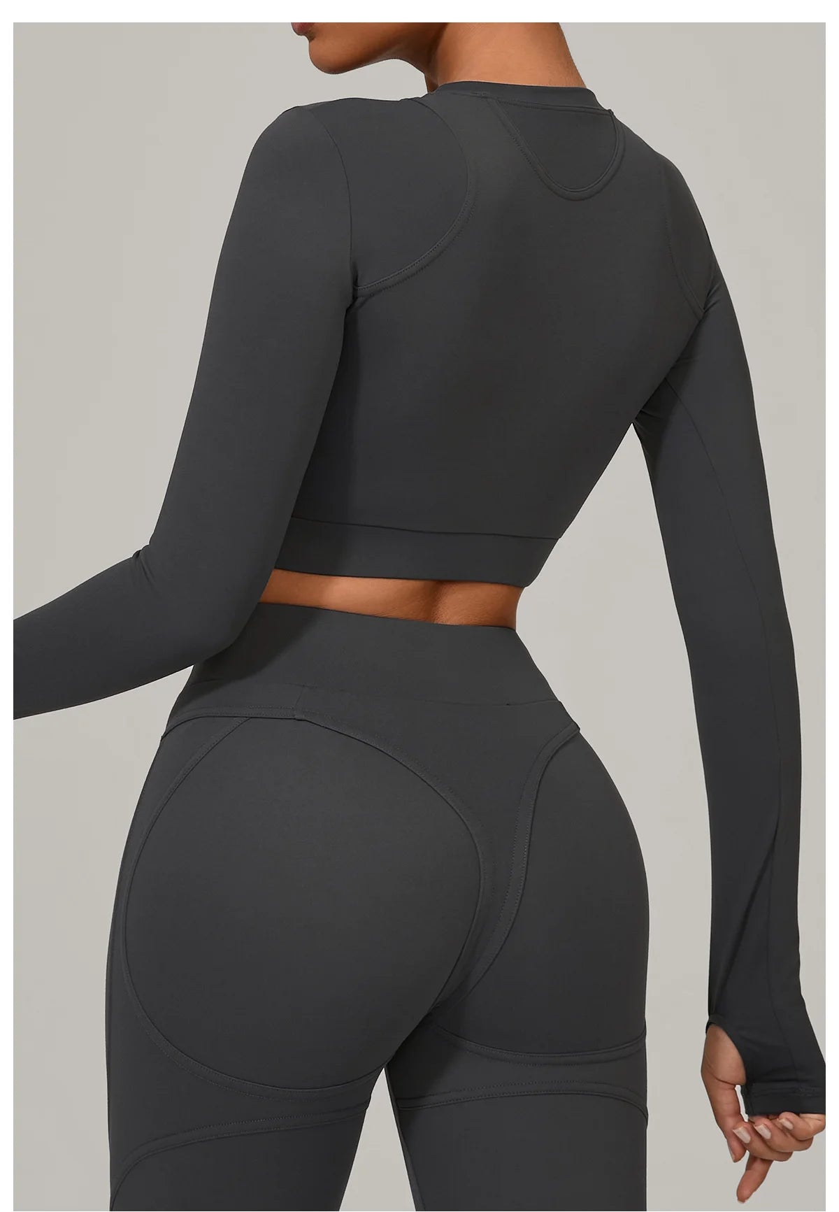 Women Long Sleeve Yoga Shirt
