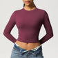 Women Long Sleeve Yoga Top