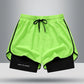 Women 2 In 1 Yoga Shorts