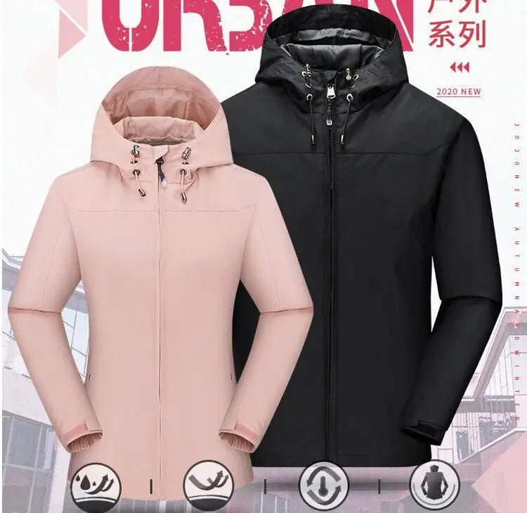 Women Lightweight Windbreaker Jacket