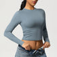 Women Long Sleeve Yoga Top