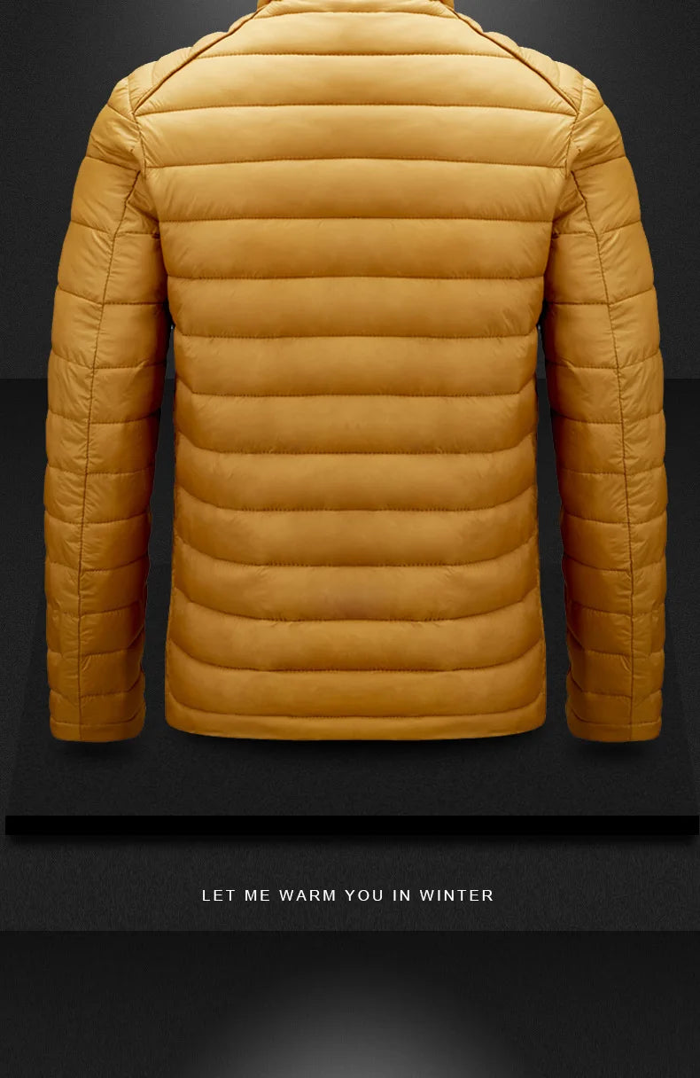 Men Lightweight Cotton Jacket