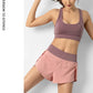 Women Double Layer Shorts
