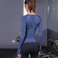 Women Long Sleeve Gym Top