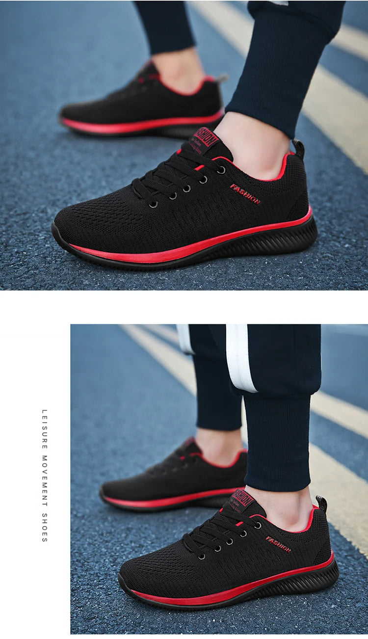 Men Knit Running Sneakers