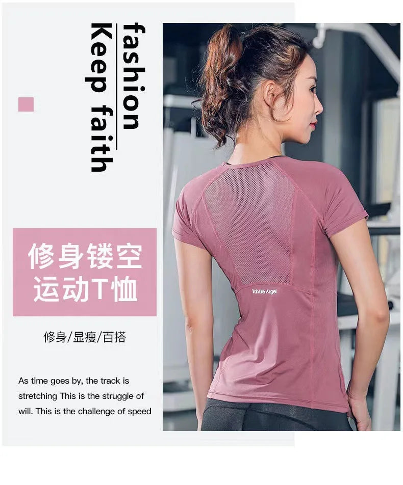 Women Long Sleeve Gym Top