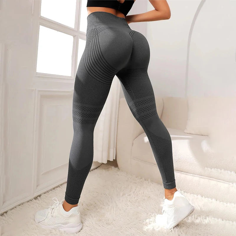 Women Mesh High Waist Leggings