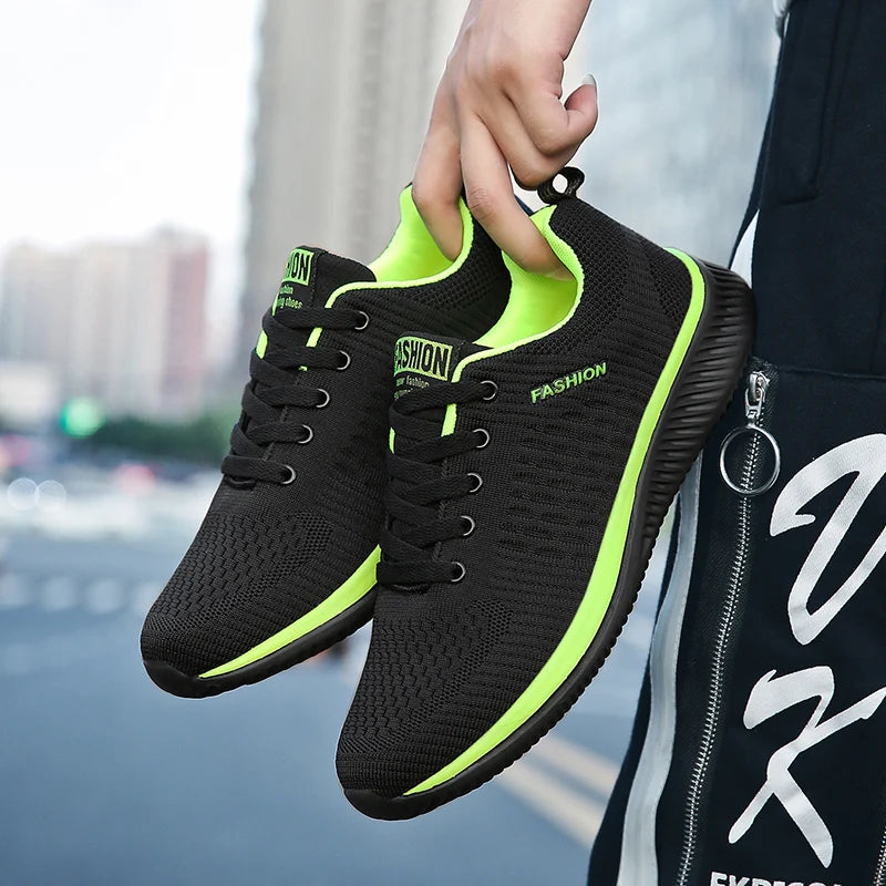 Men Knit Running Sneakers