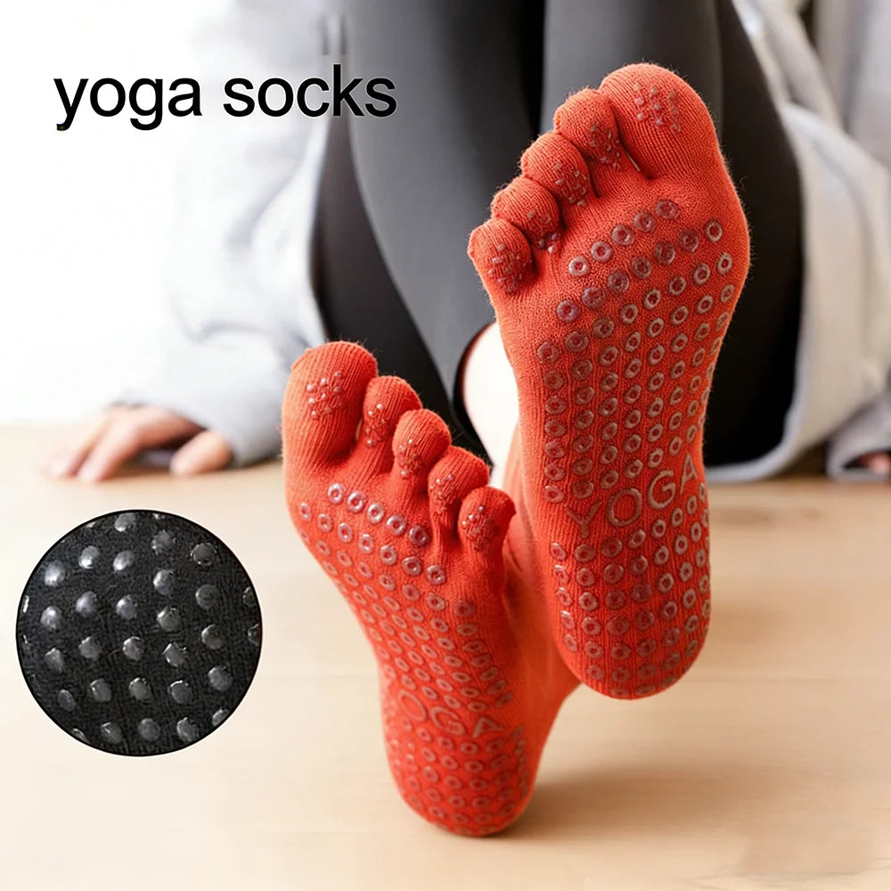 Five Toe Yoga Socks