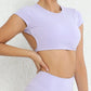 Women Backless Sports Top