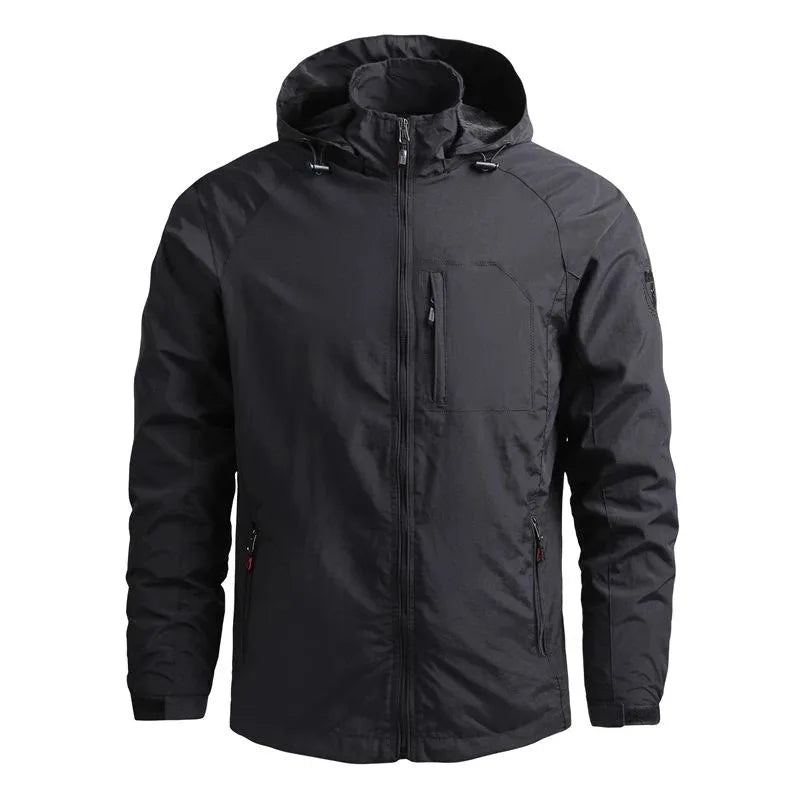 Men Waterproof Windbreaker Jacket