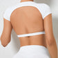Women Backless Sports Top