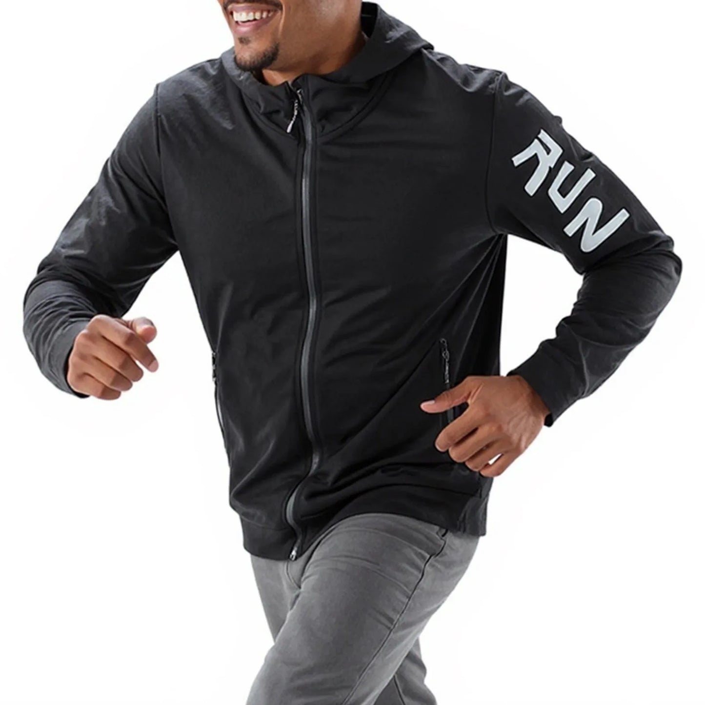 Men Lightweight Running Jacket