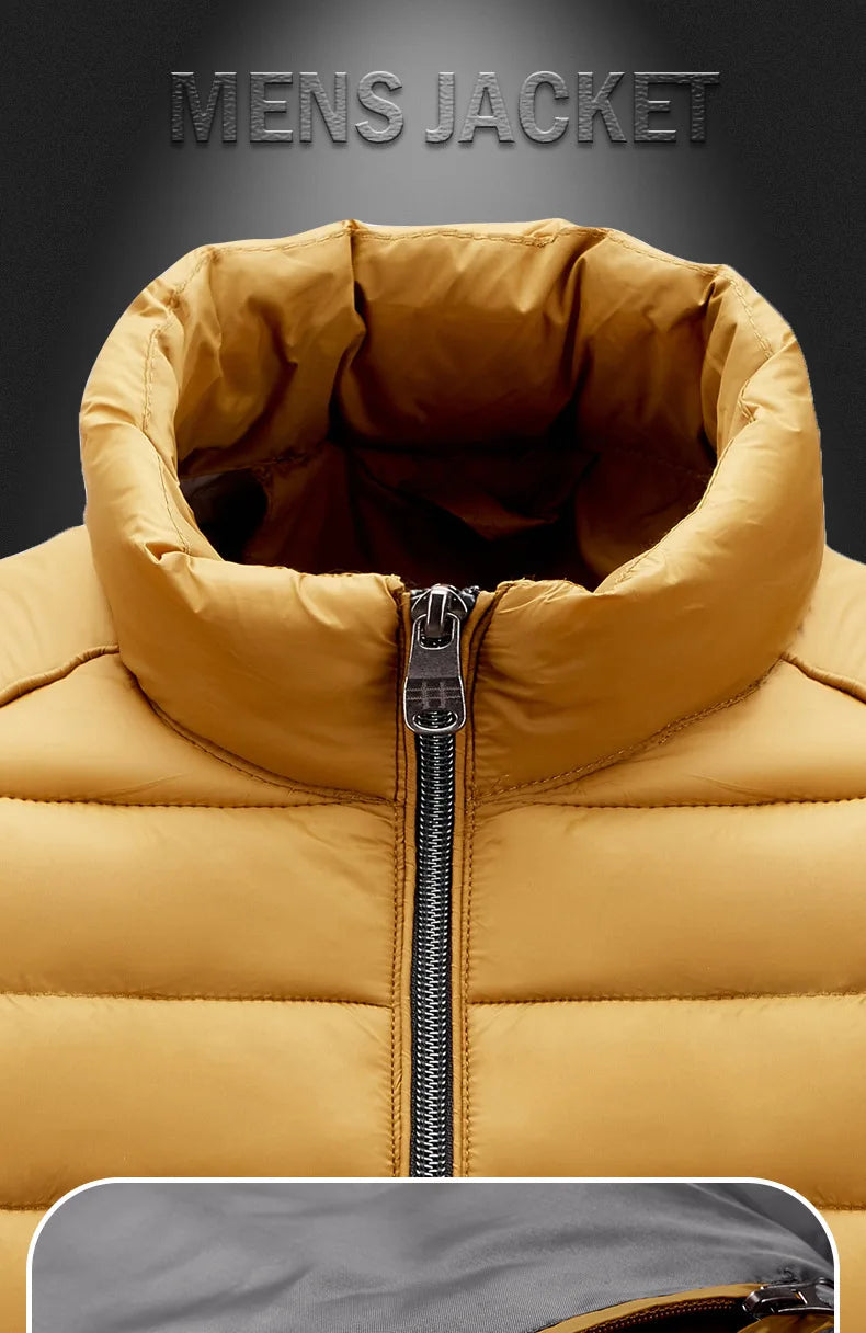 Men Lightweight Cotton Jacket