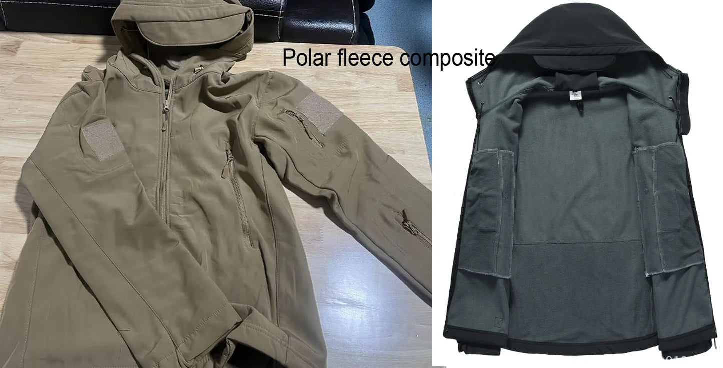 Men Softshell Fleece Jacket