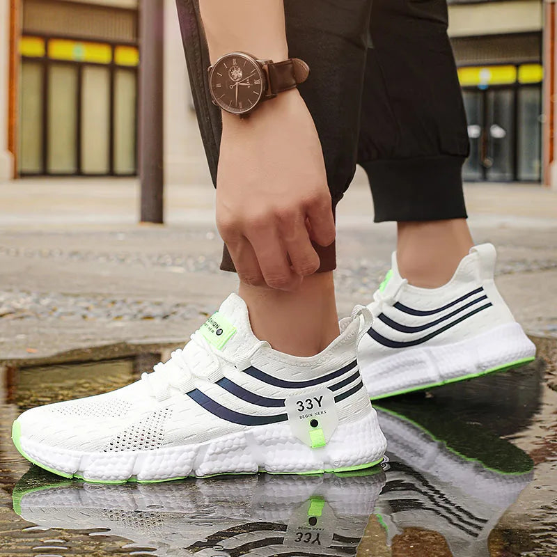 Men Breathable Running Sneakers