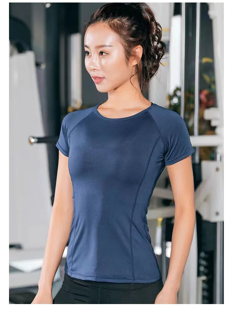 Women Long Sleeve Gym Top