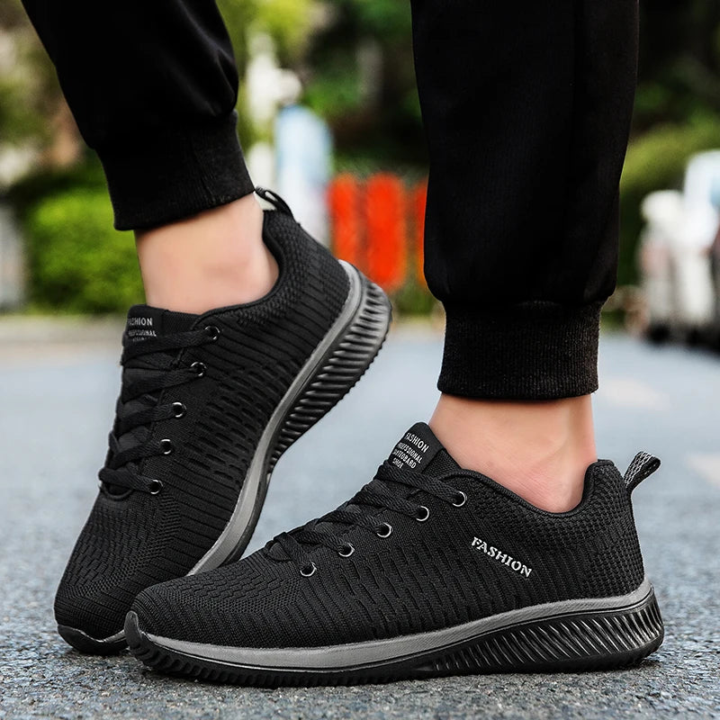 Men Knit Running Sneakers