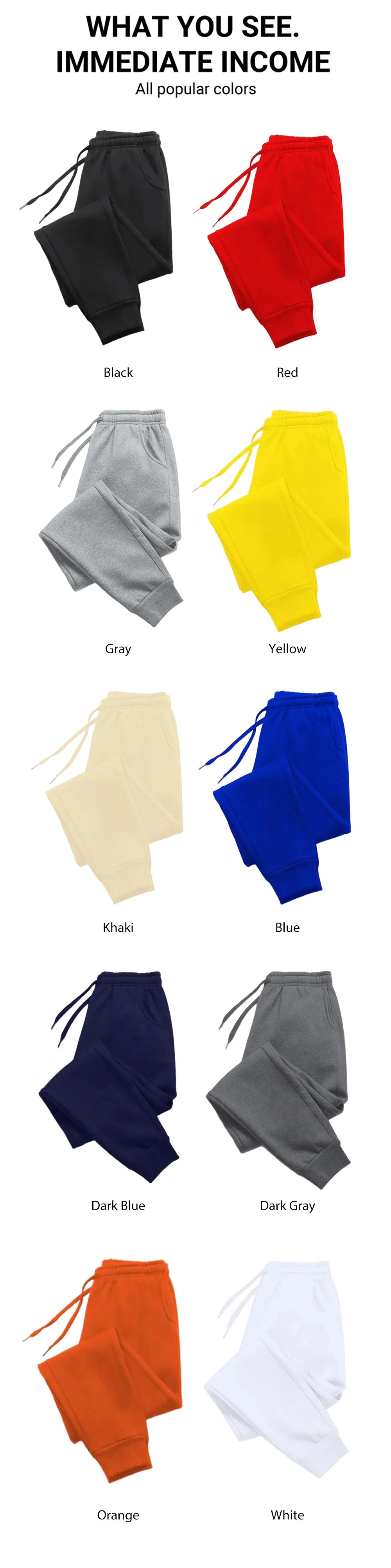 Unisex Casual Sport Pants