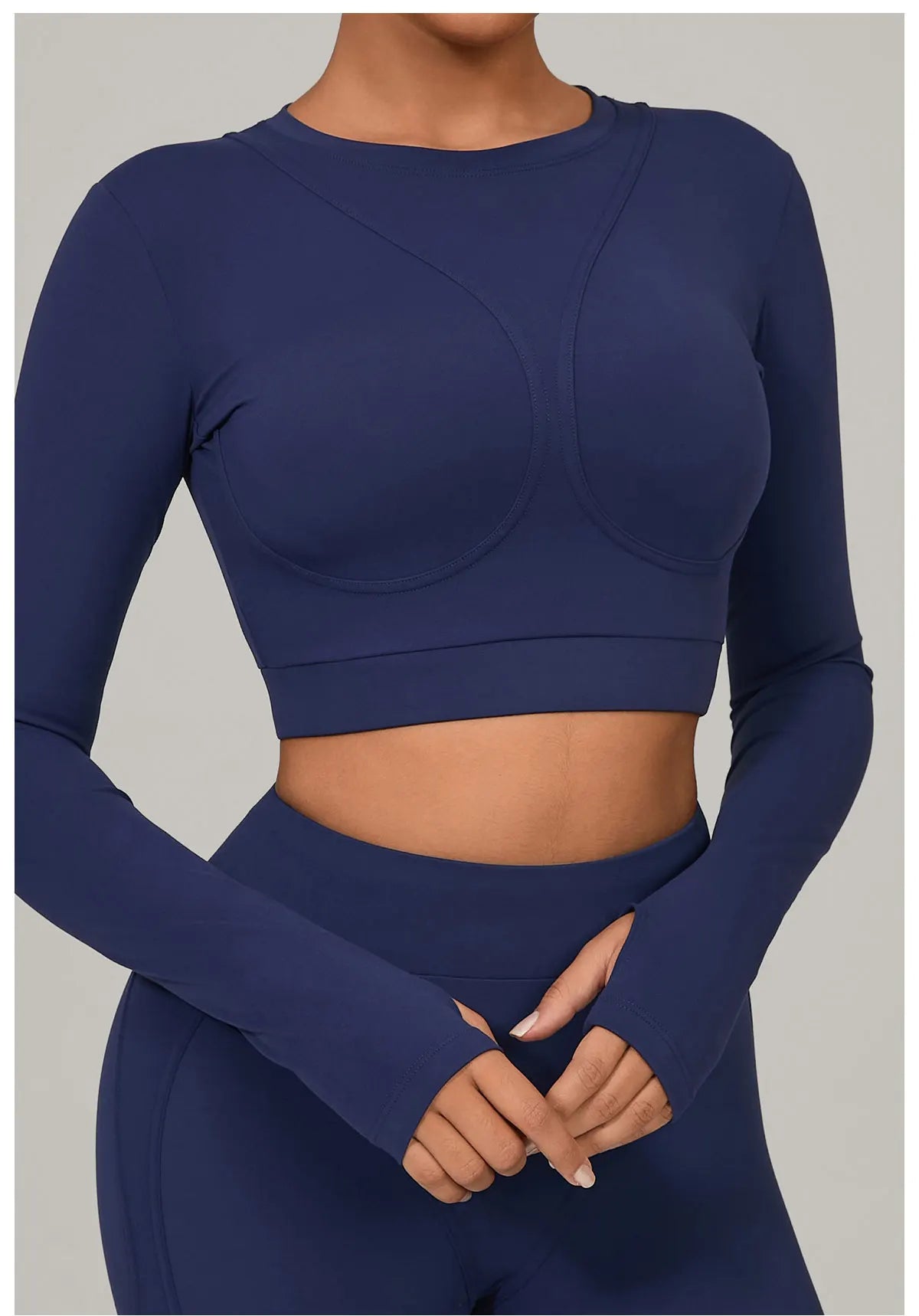 Women Long Sleeve Yoga Shirt