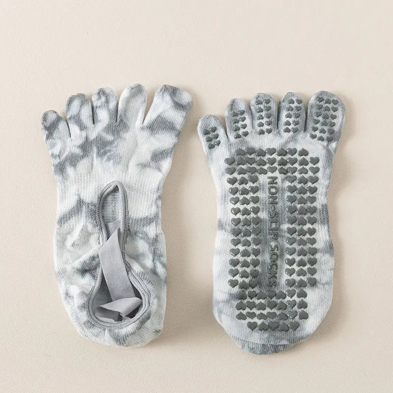 Women Five Toe Yoga Socks