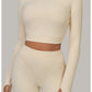Women Long Sleeve Yoga Shirt