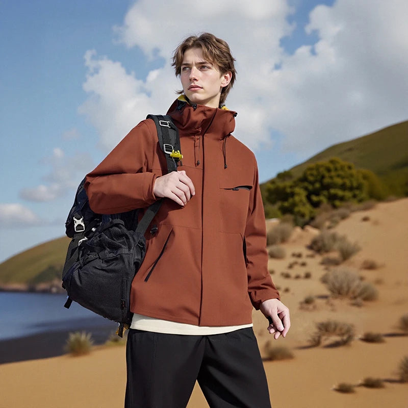 Men Lightweight Hiking Jacket