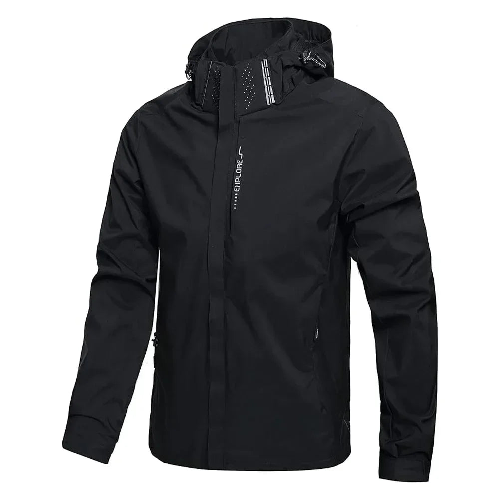 Men Waterproof Windbreaker