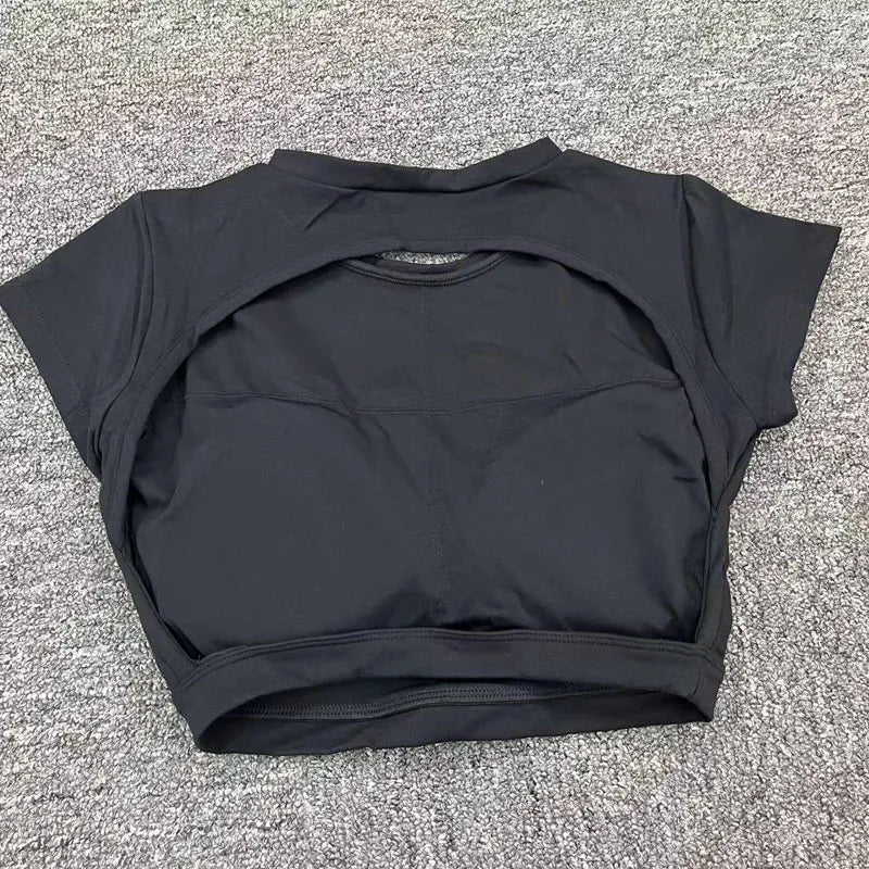 Women Backless Sports Top