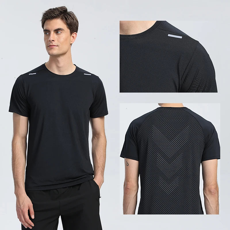 Men Quick Dry Running Tee