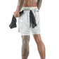 Men Double Layer Shorts