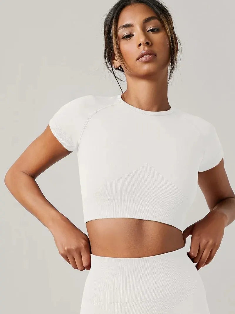 Women Seamless Yoga Top