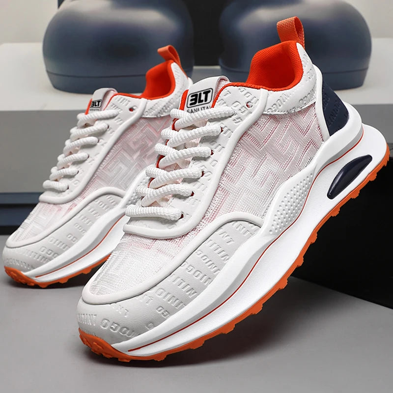 Men Knit Running Sneakers
