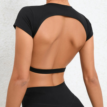Women Backless Sports Top