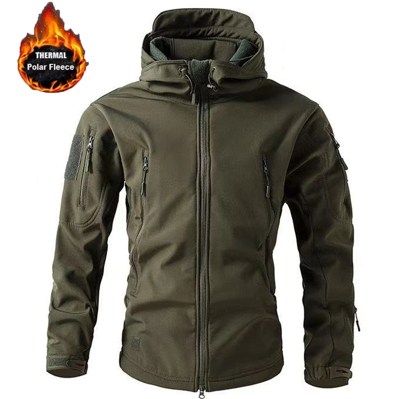 Men Softshell Fleece Jacket