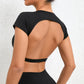 Women Backless Sports Top