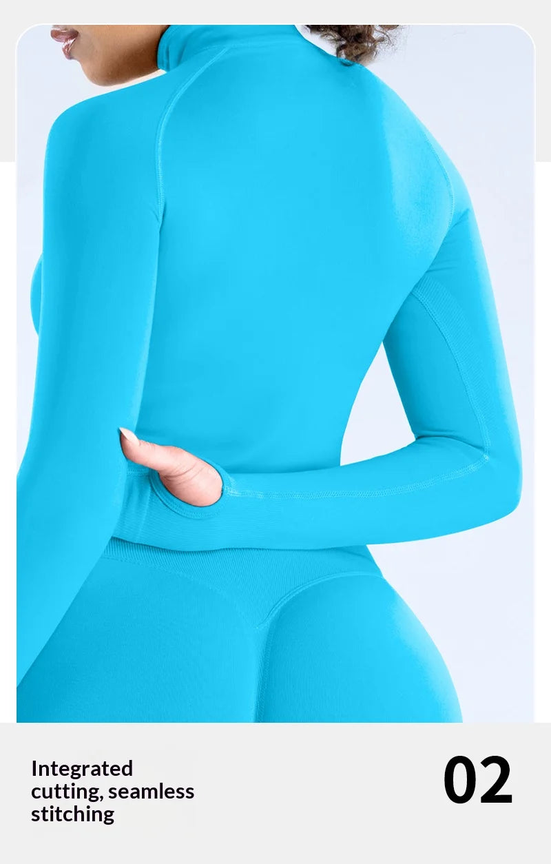 Women Slim Fit Running Jacket