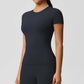 Women Short Sleeve Yoga Tee
