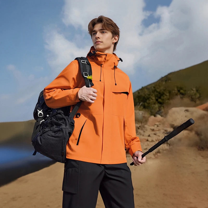 Men Lightweight Hiking Jacket