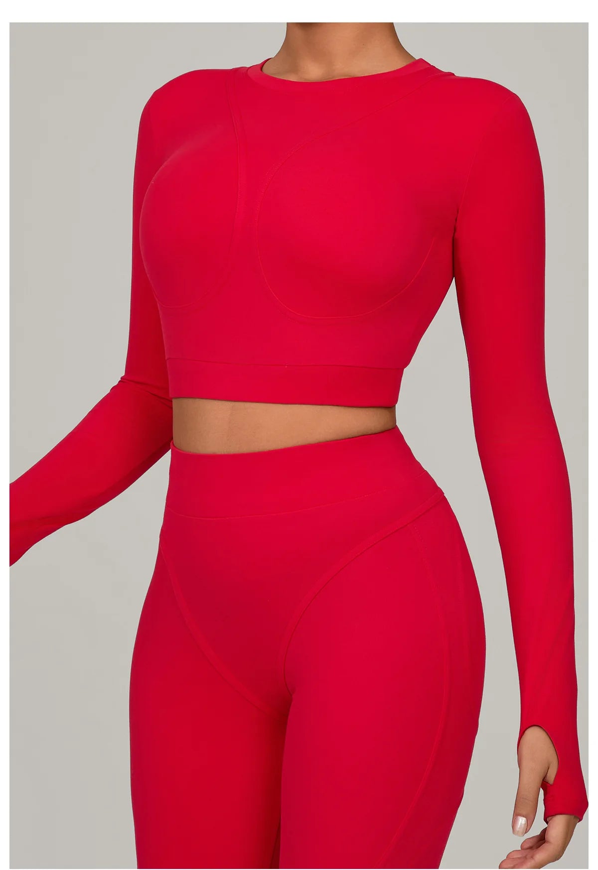 Women Long Sleeve Yoga Shirt