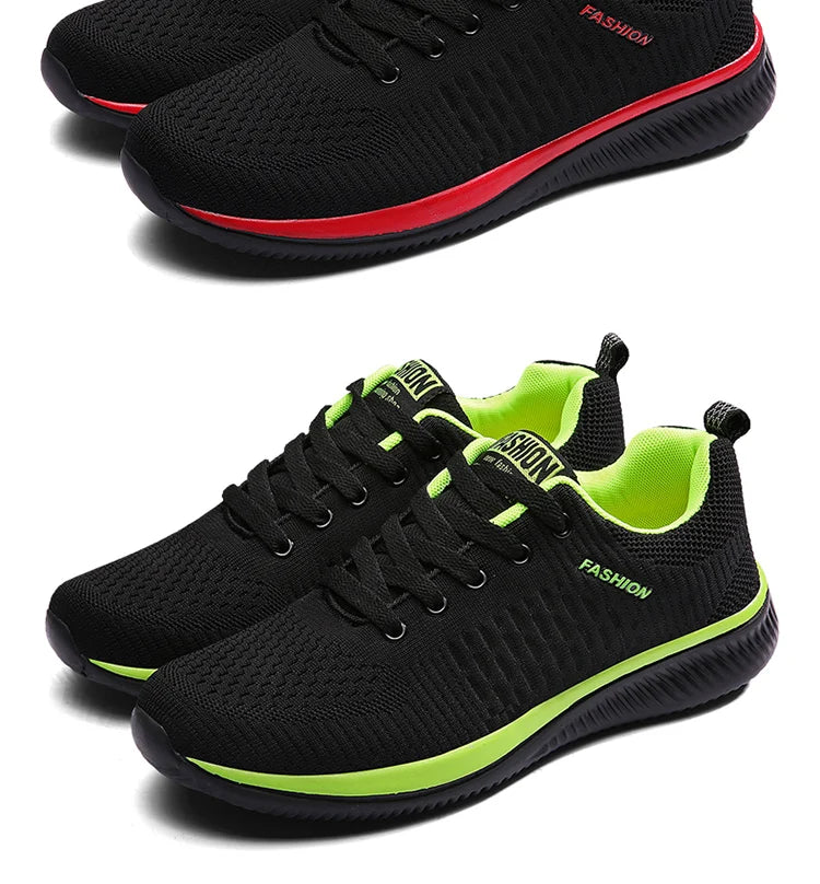 Men Knit Running Sneakers