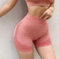 Women High Waist Sport Shorts