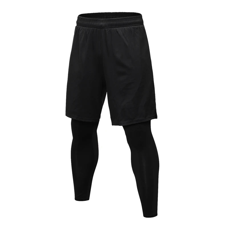 Men 2 In 1 Sport Pants