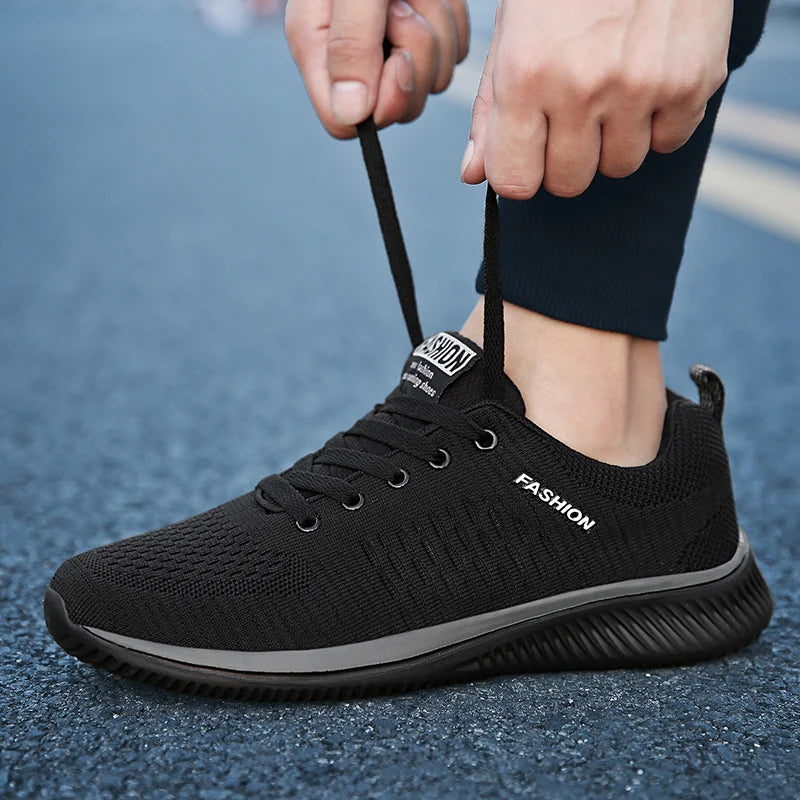 Men Knit Running Sneakers